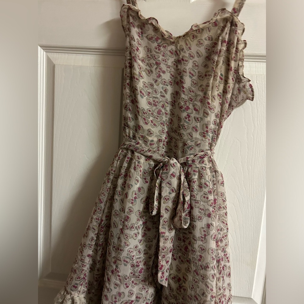 Cute skull print dress
